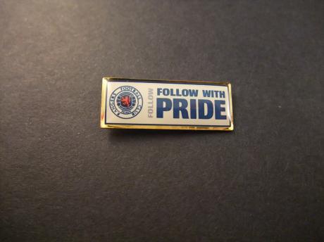 Rangers Football Club (Scotland) Follow With Pride